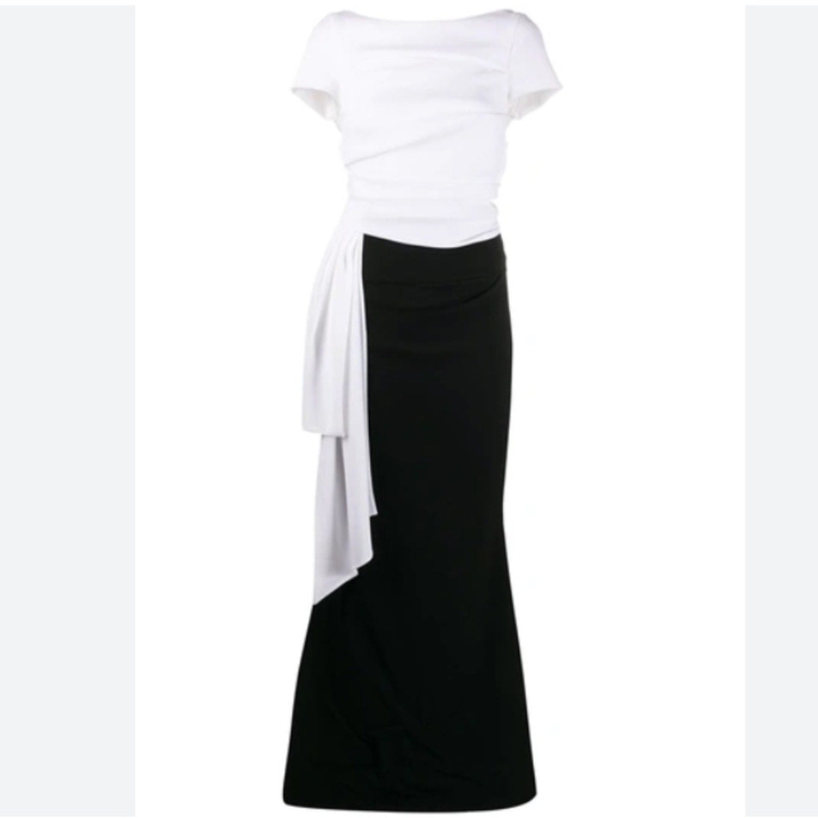 Talbot Runhof size 2 Crepe Gown