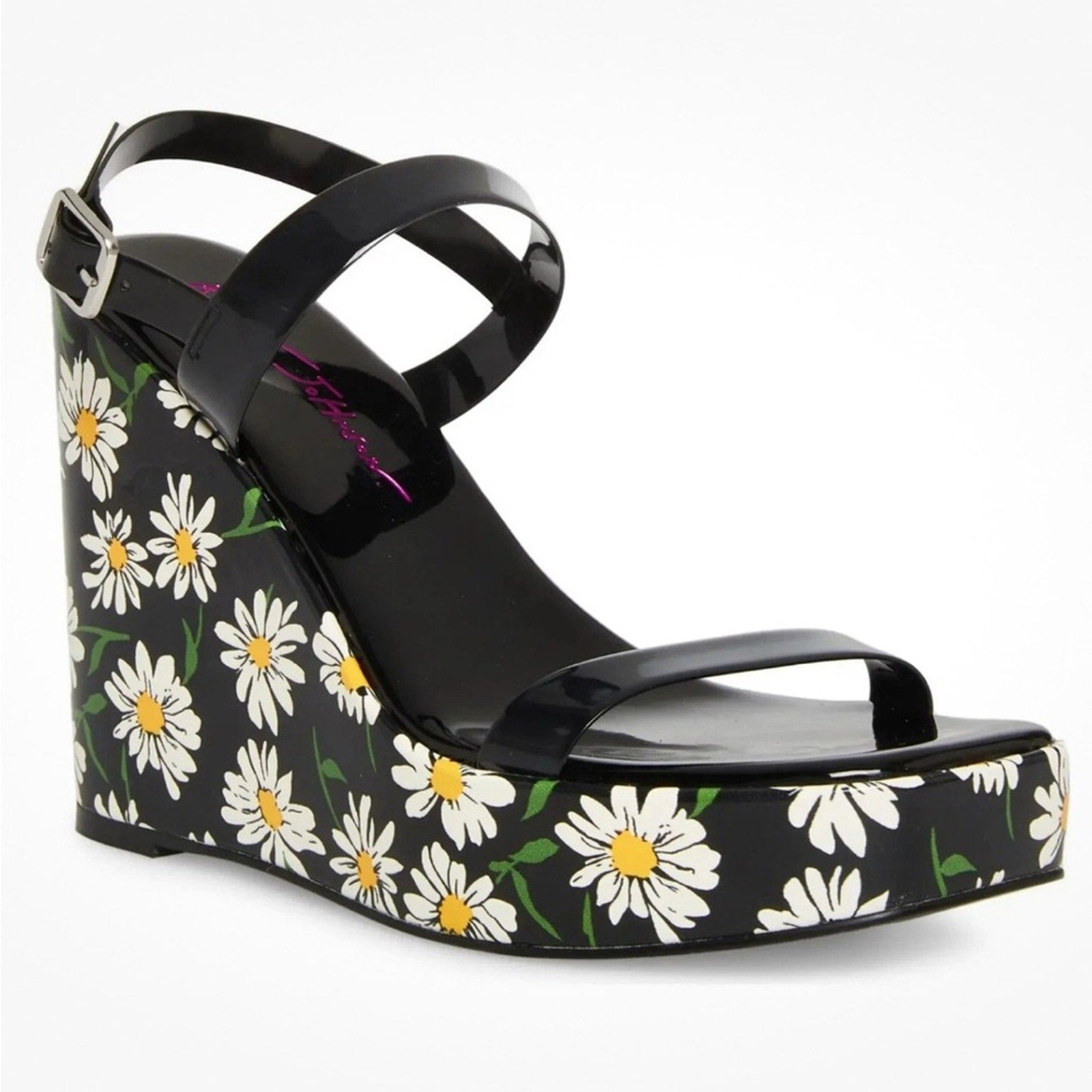 Betsey Johnson Landry Daisy Multi Wedge - 8