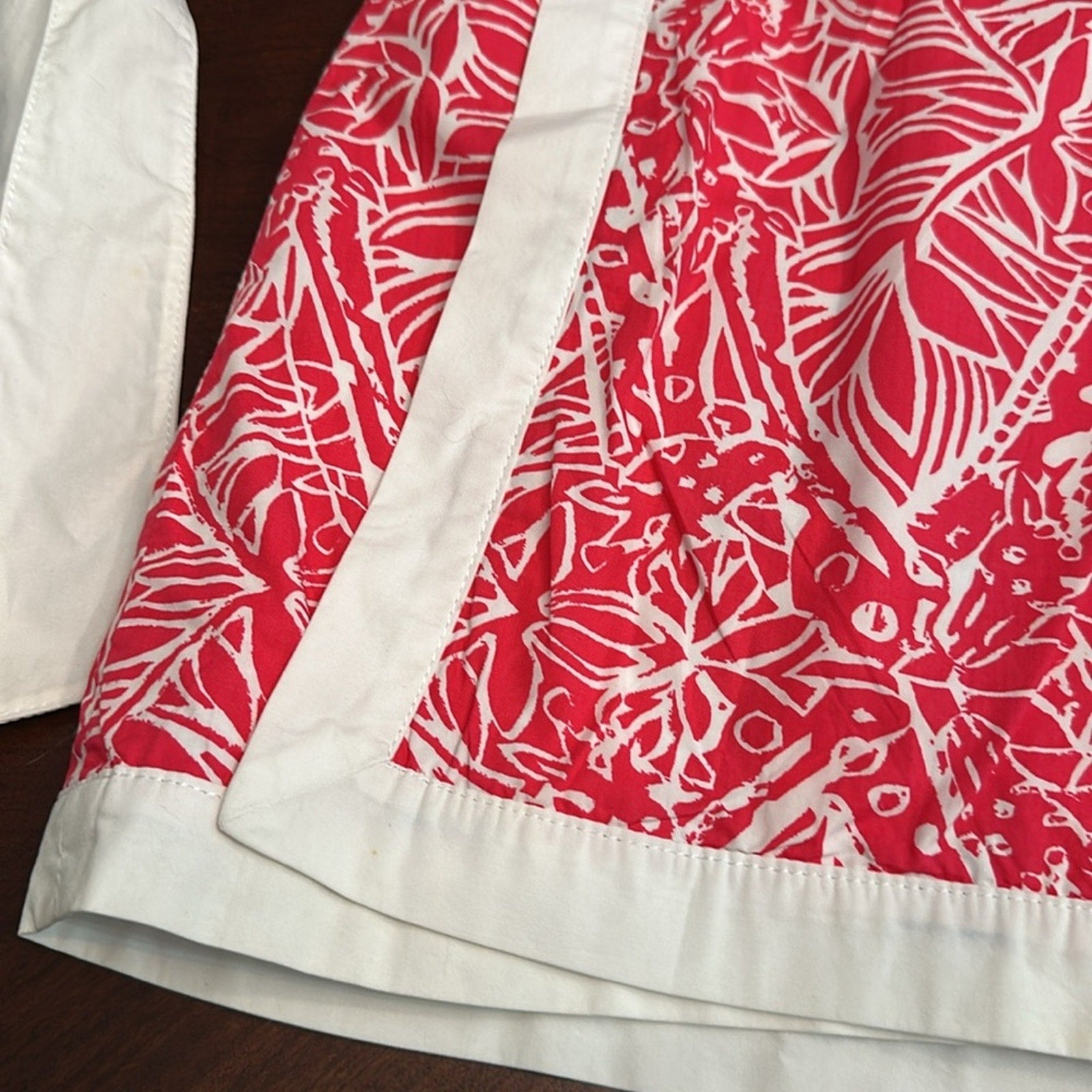 Lilly Pulitzer reversible wrap skirt - size Large