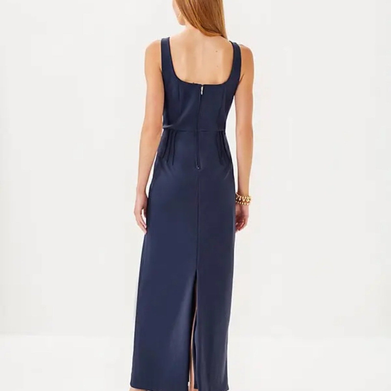 NWT Lilly Pulitzer Jade Rosette Detail Maxi Dress - size 4