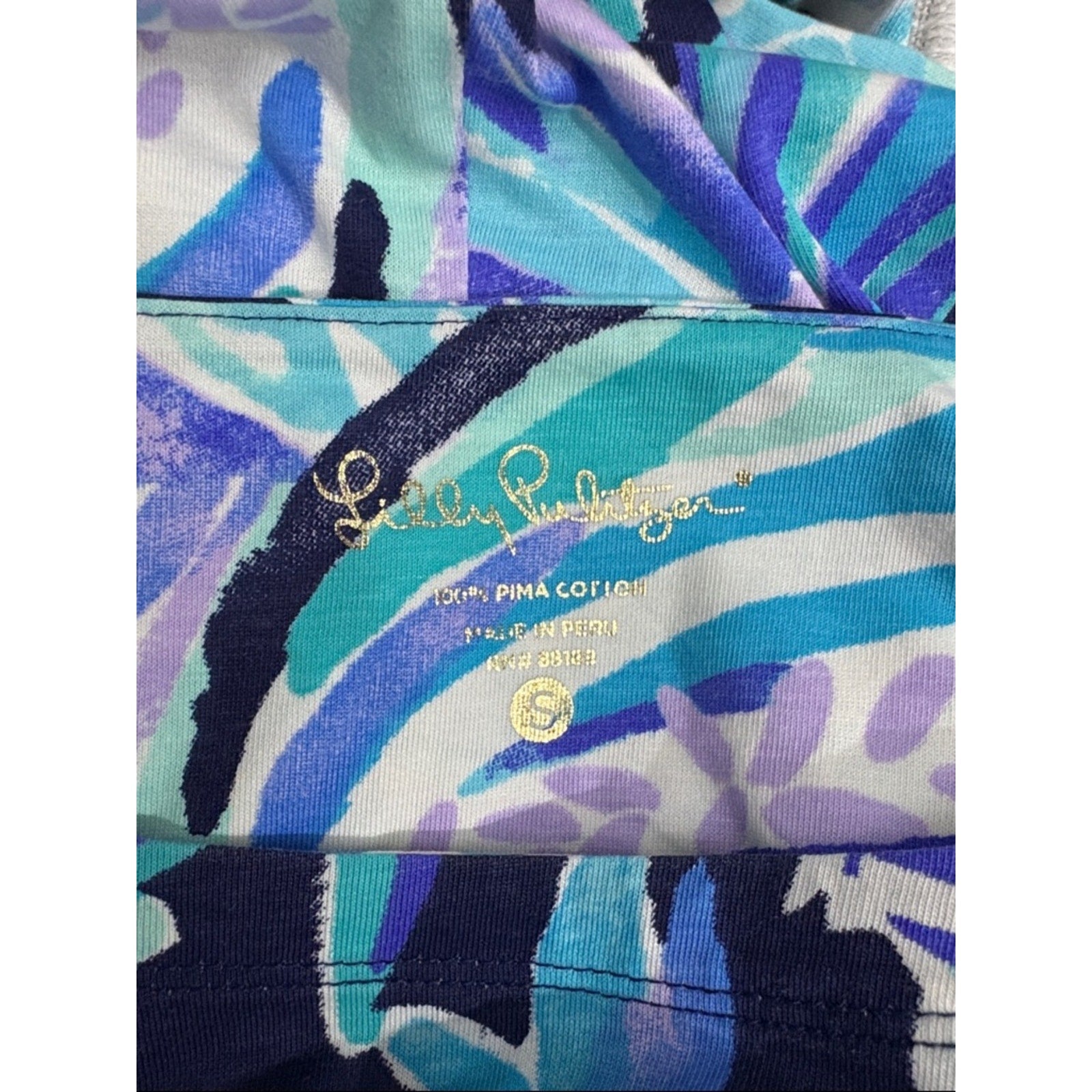 Lilly Pulitzer Hollee Dress Iris Blue - size small