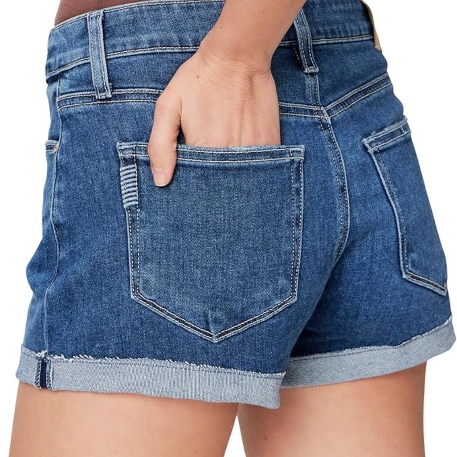 PAIGE Women's Jimmy Short Raw Hem Cuff - size 29