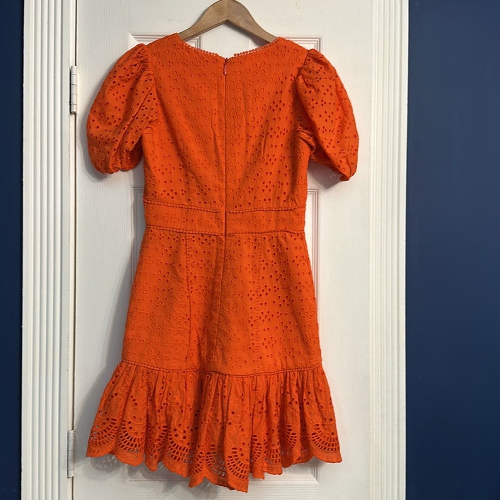 Significant Other Orange eyelet dress - size 4