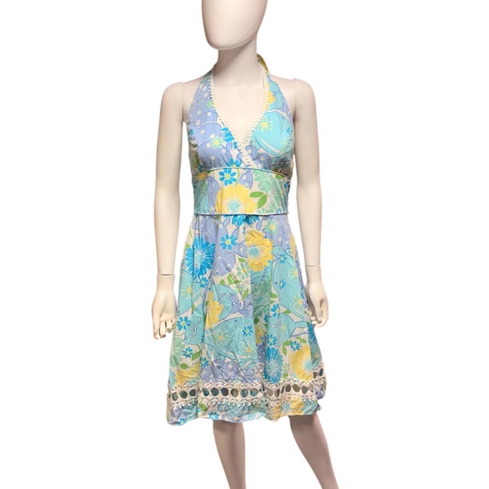 White label Vintage Lilly Pulitzer Halter Dress - 4