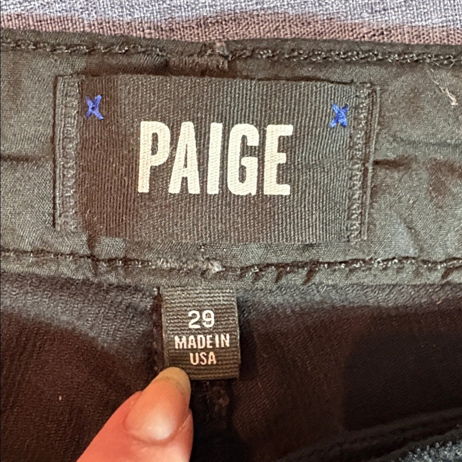 Paige Verdugo Ankle Ultra Skinny Corduroy Pants - size 29