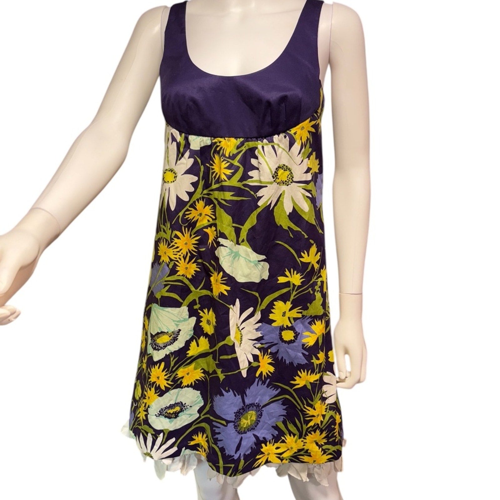 Rebecca Taylor Purple floral dress - size 2