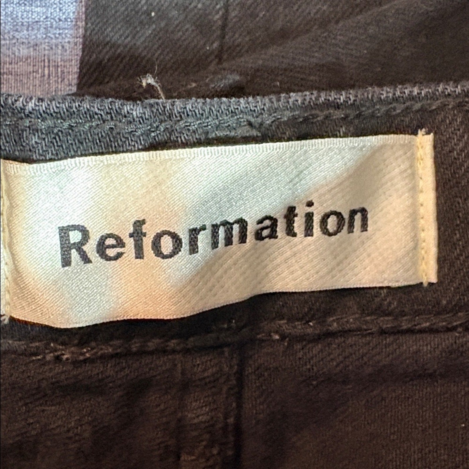 Reformation Julia Crop Cigarette Jean in Euphrates - size 24