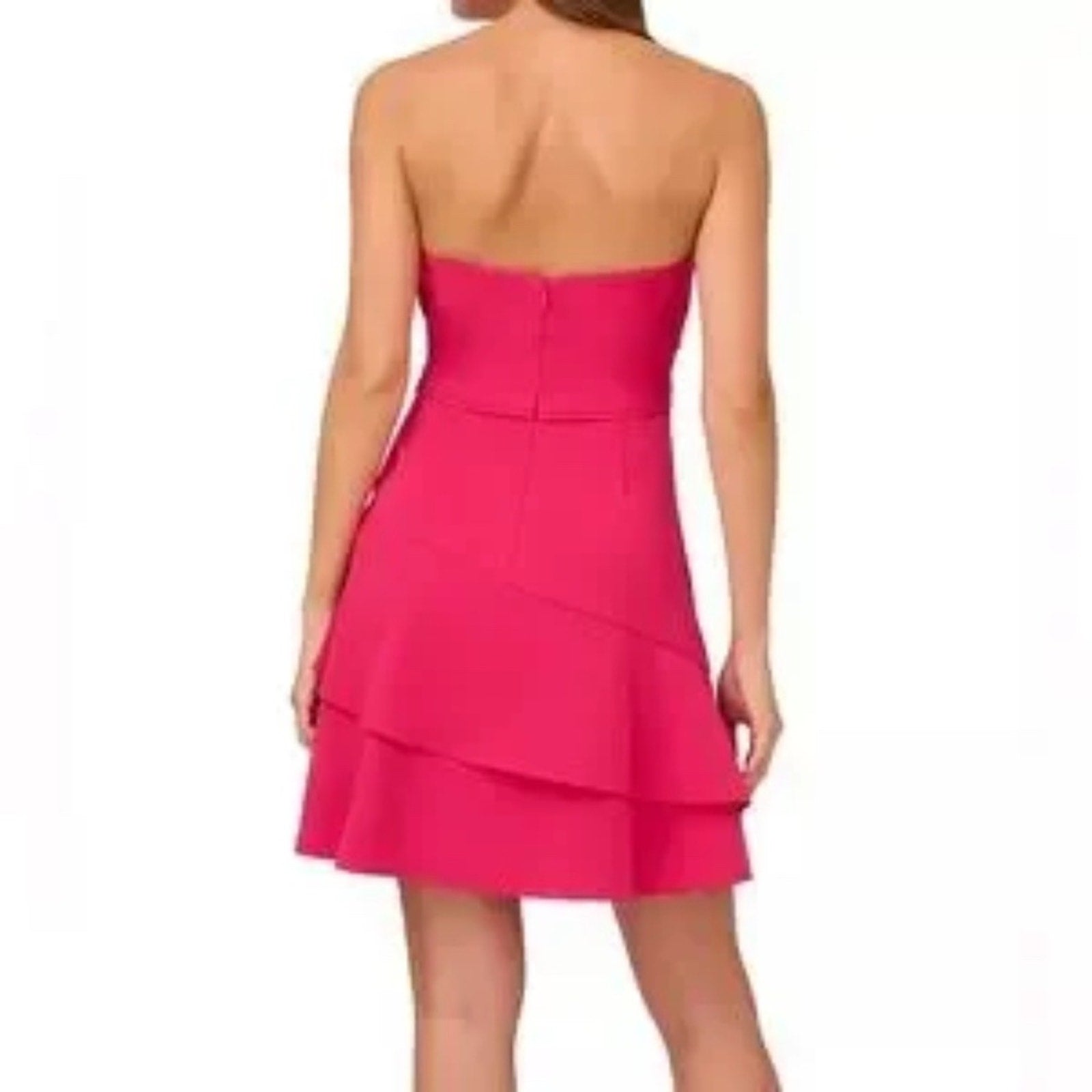 NWT Liv Foster Tiered Strapless Minidress - size 10