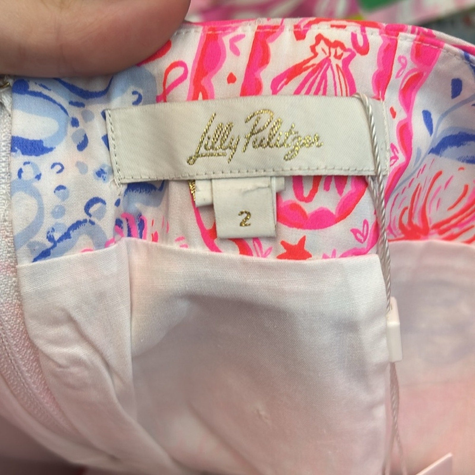 NWT Lilly Pulitzer MICHELINA SKORT - SUN SEA SAND - size 2