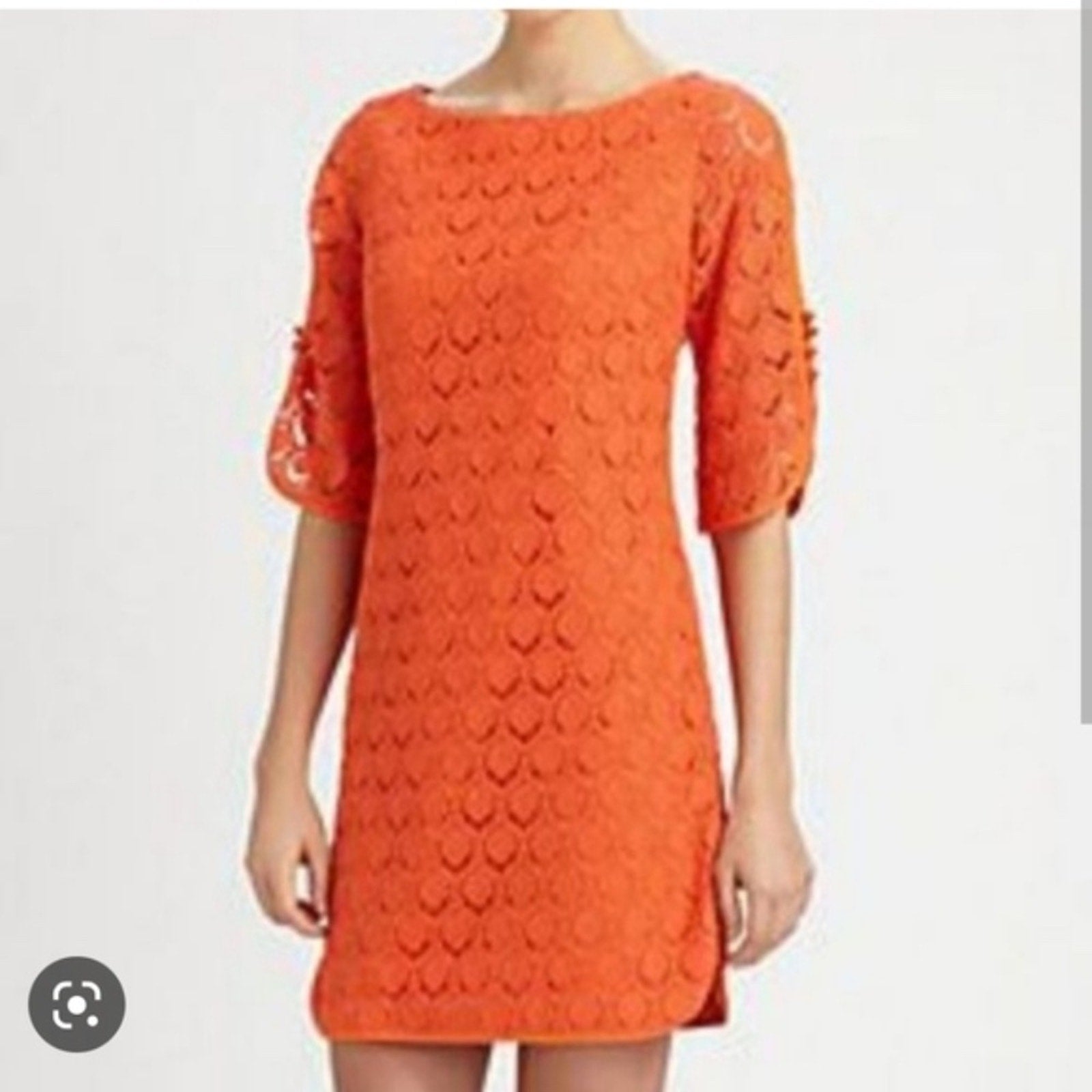 Trina turk orange dress - size 10