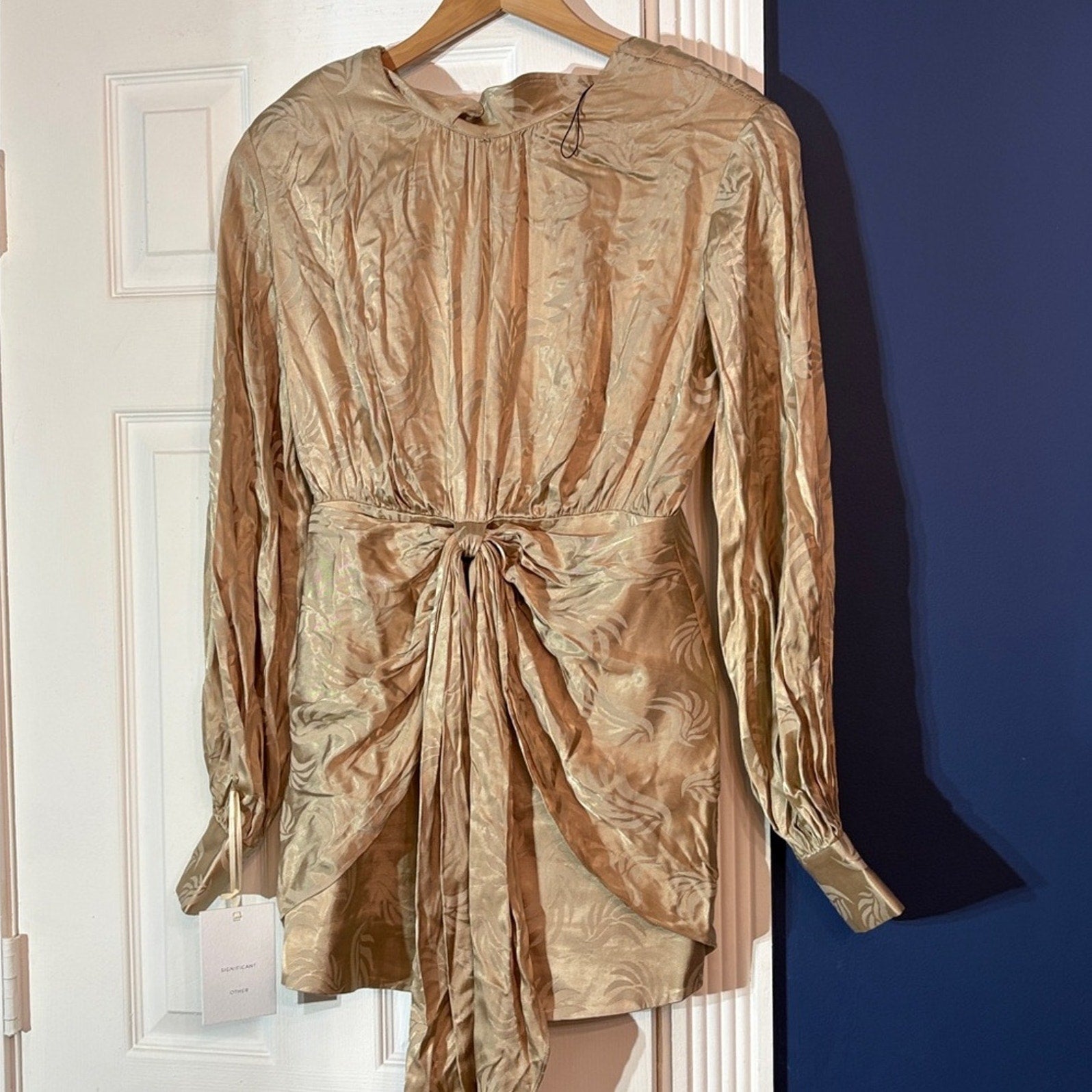 NWT Significant Other “Lila” Cutout Midi Dress – Fawn - size 6