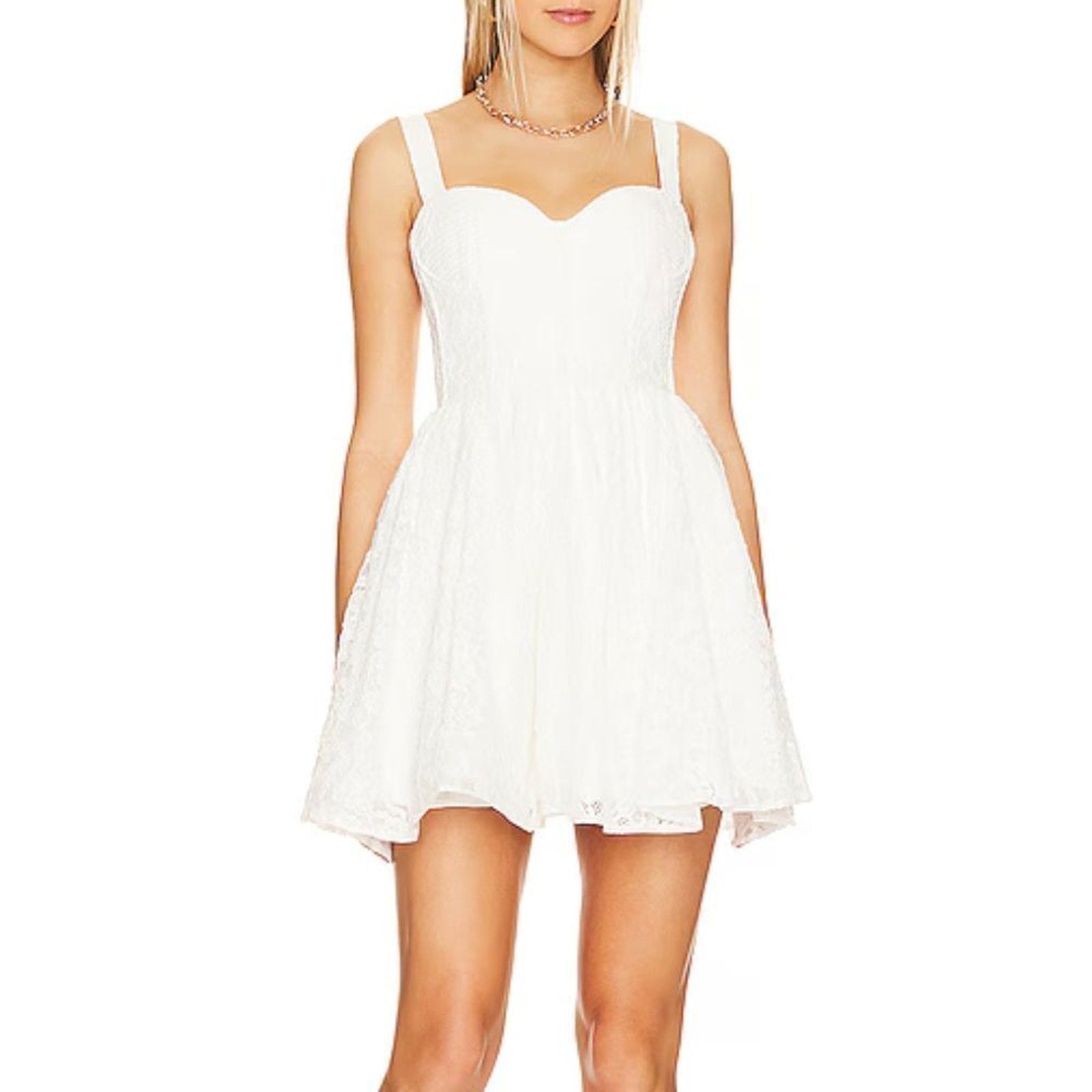NWT Bardot x REVOLVE Lotus Lace Mini Dress - size 10/XL