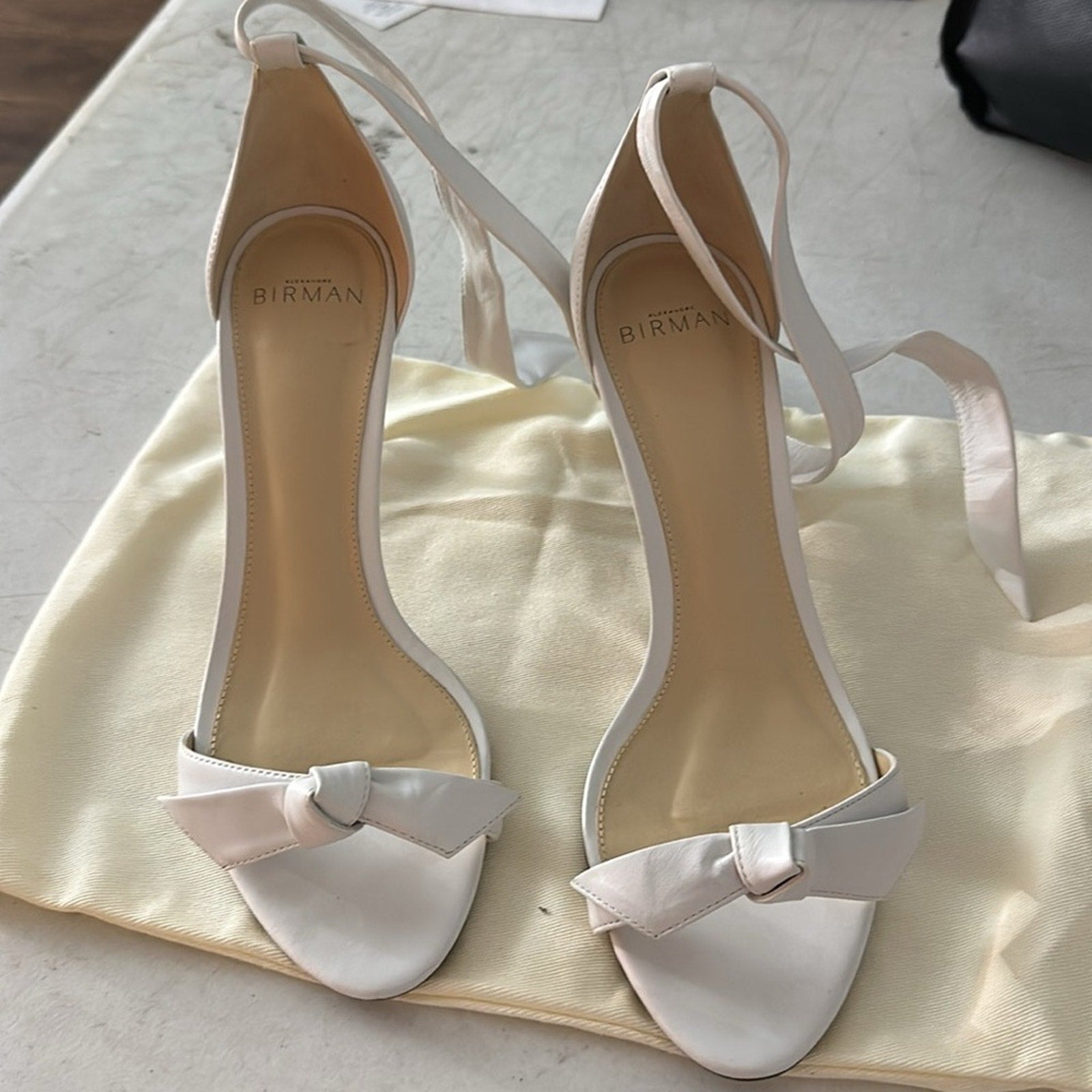 Alexandre Birman Women's Clarita Ankle Tie High Stiletto Heel Sandals -39