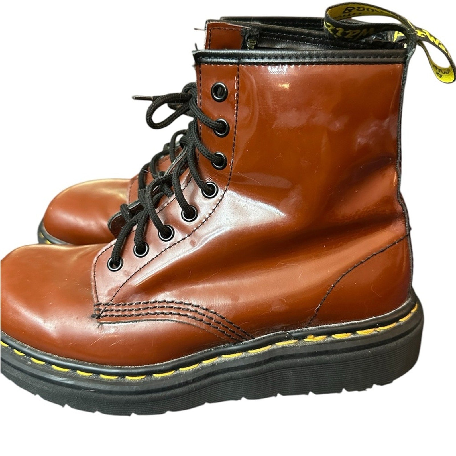 Vintage Doc Marten Cinnamon Boots - 9