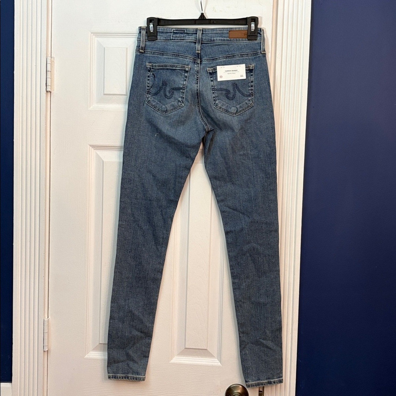 AG Adriano Goldschmied Farrah High-Rise Skinny - size 23 - NWT