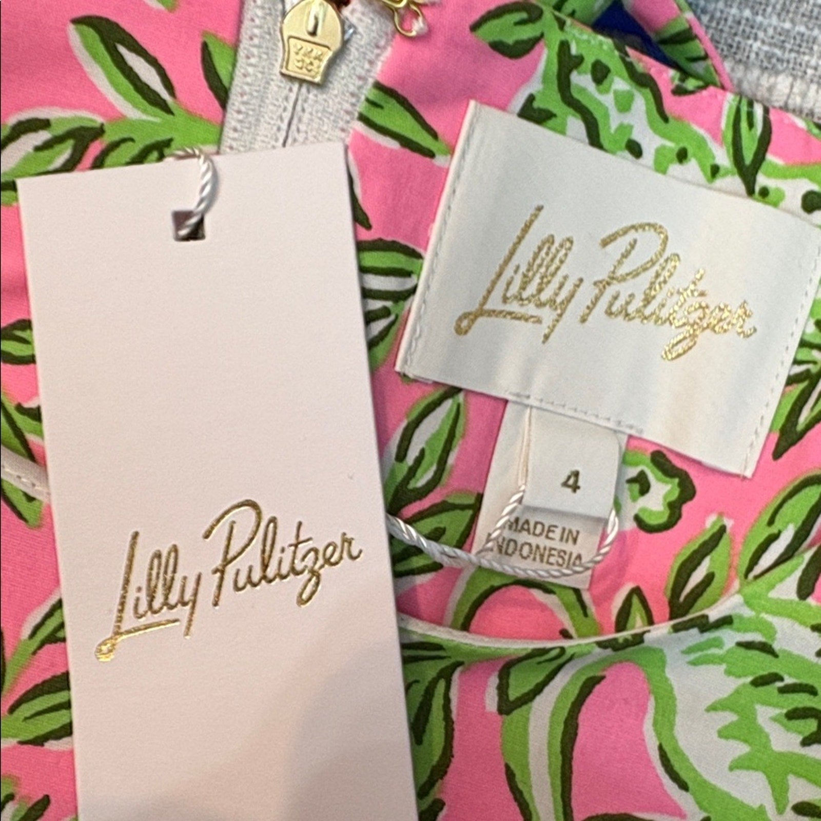 Lilly Pulitzer Women’s Beckler Stretch Shift Dress - size 4 - NWT