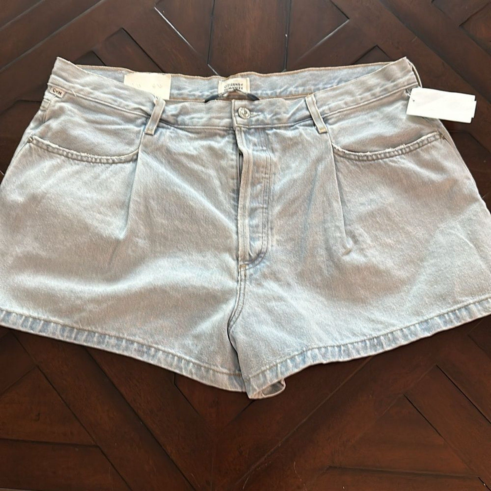 NEW CITIZENS OF HUMANITY shorts Franca 2007C-3011 blue $250 - size 33