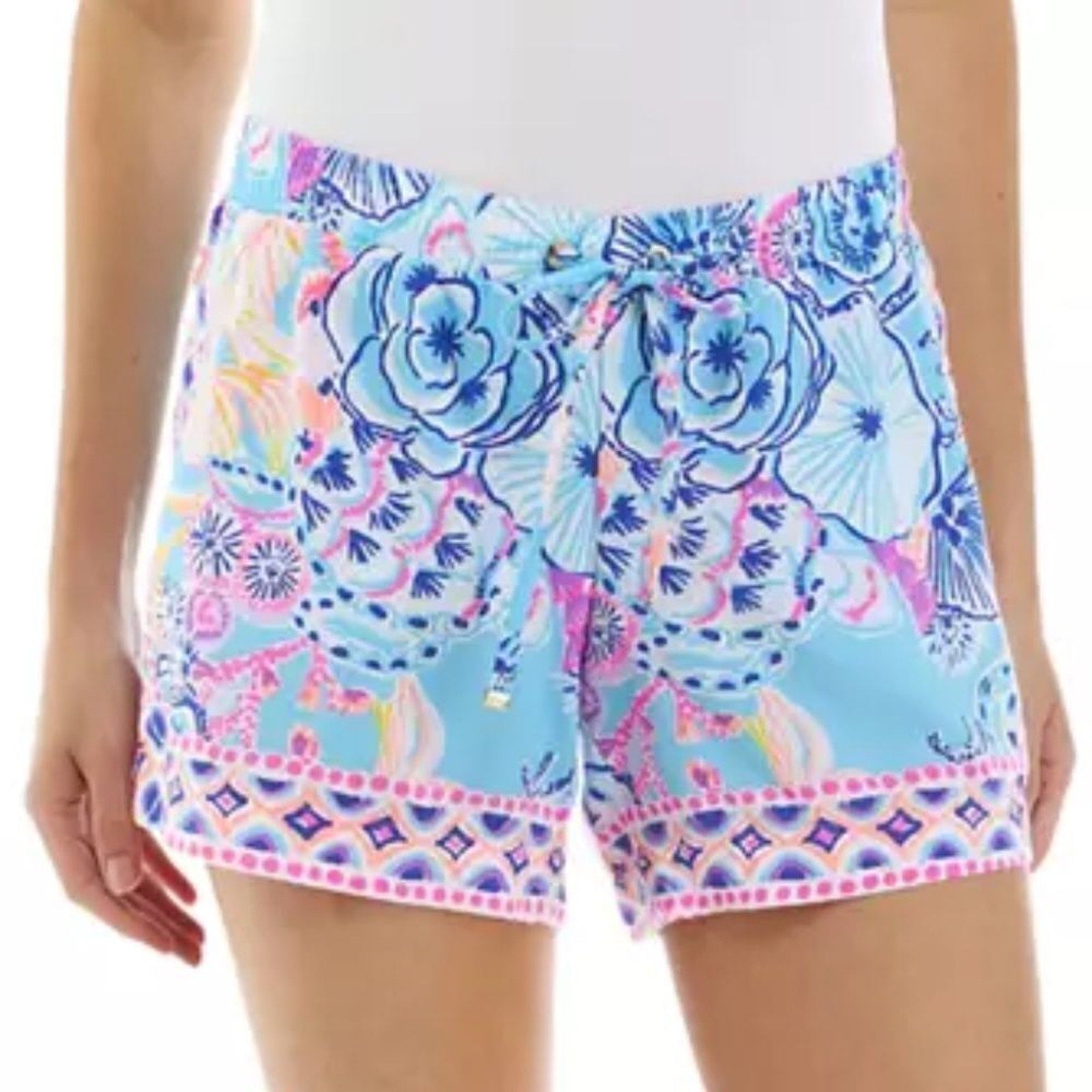 NEW Lilly Pulitzer 5” Katia Once Upon a Tide Shorts