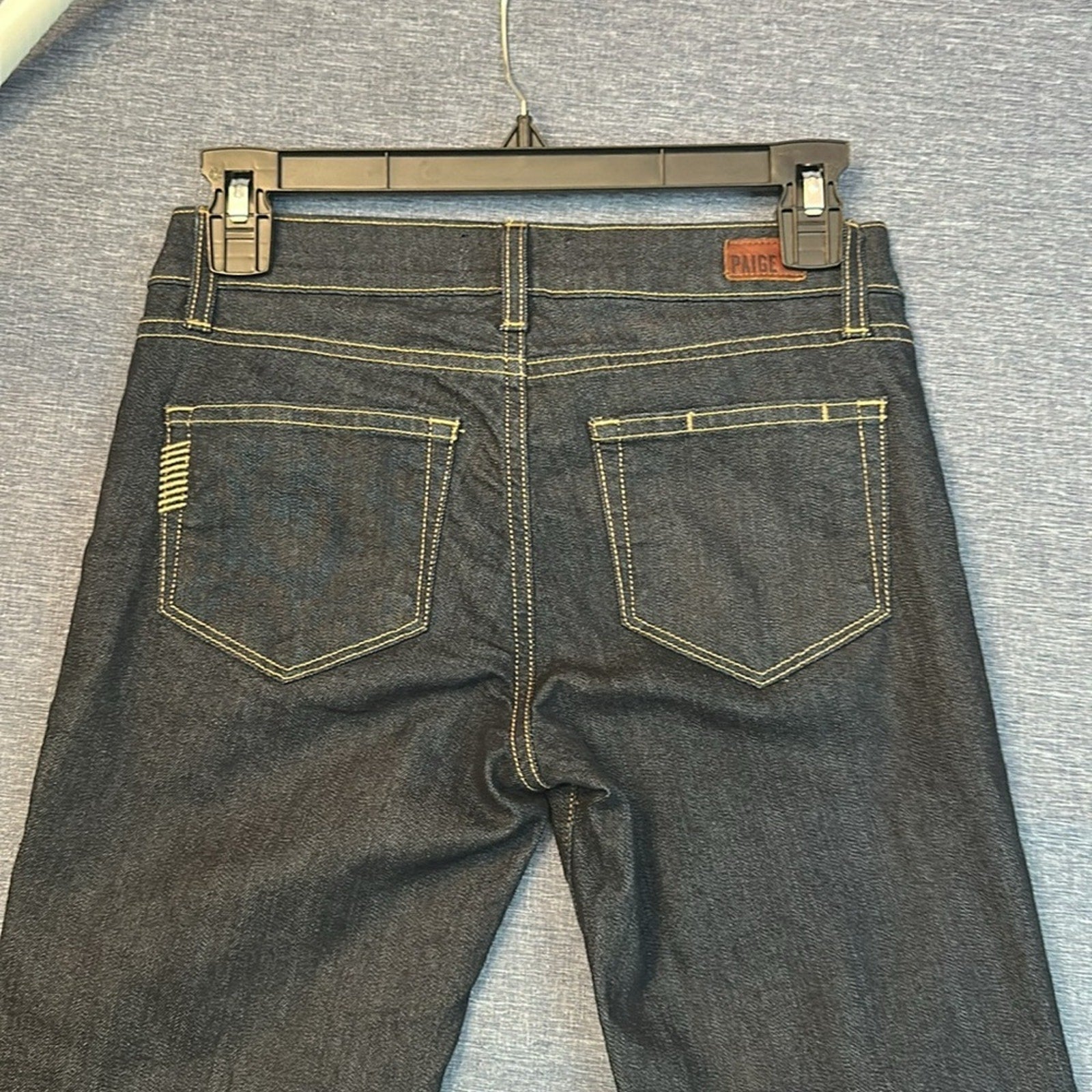 PAIGE Peg Straight Designer Denim Jeans in Bardot - size 25