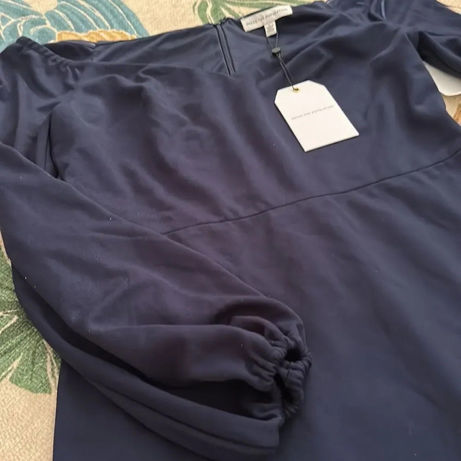 NWT Dress The Population Esperanza Long Sleeve Bodycon Mini Dress - size Large