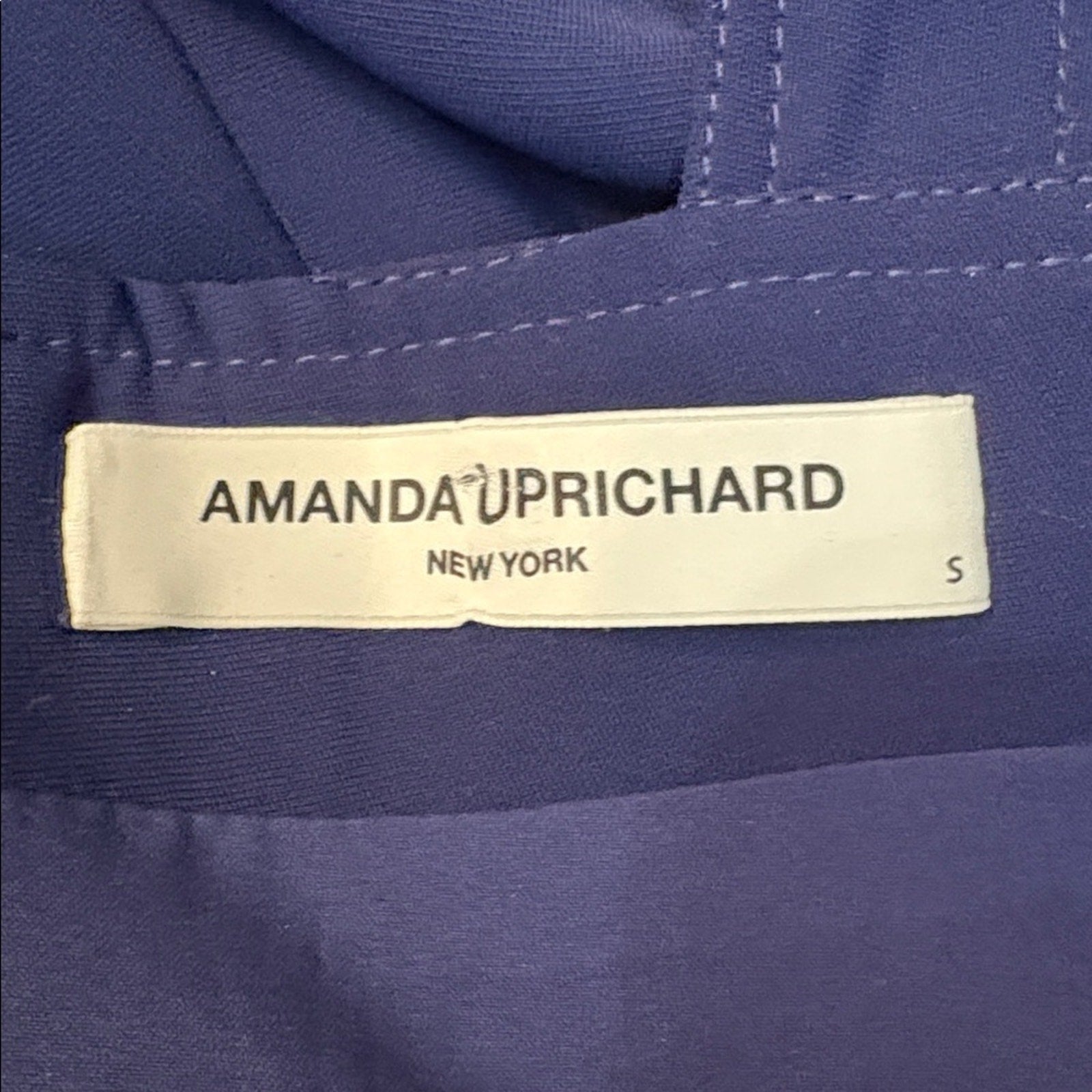 Amanda Uprichard Ace Dress in Navy - size small