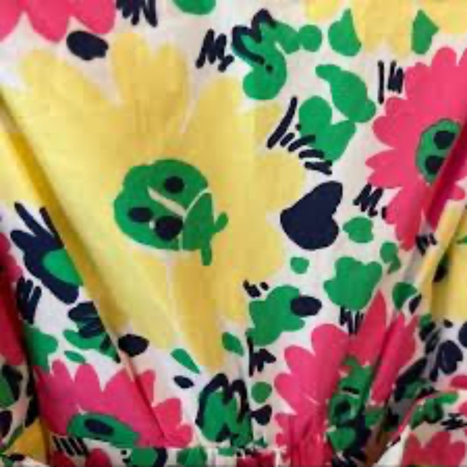 Lilly Pulitzer Avaline Doodle Bug Daisy Floral Dress - size 6