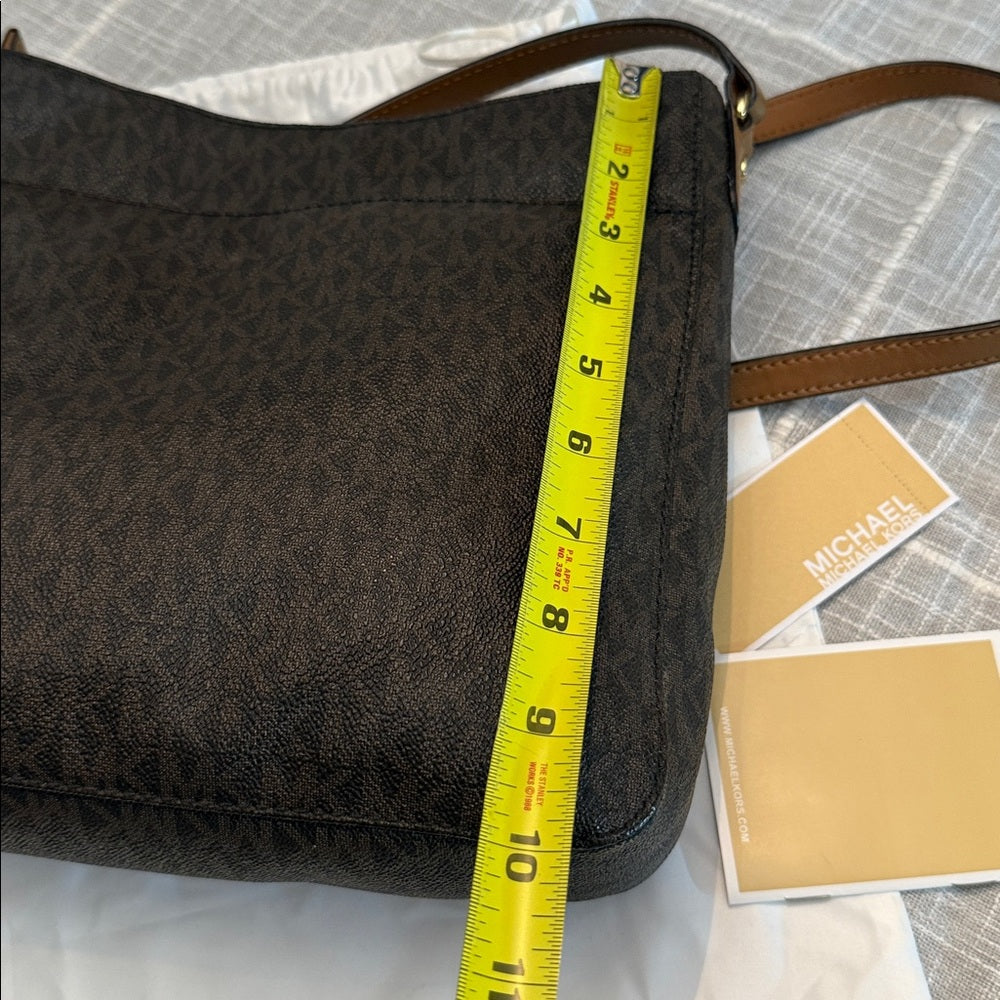 Michael Kors Women's Coated Canvas PVC Logo Messenger Bag 🌟 - Image 10