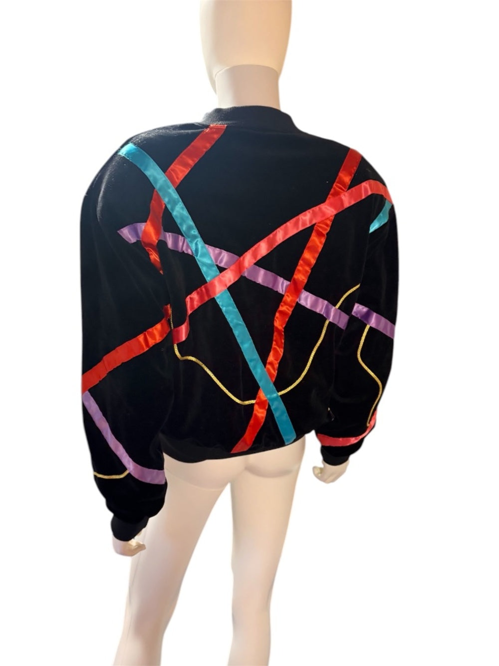Vintage 1980s Ellesse Ribbon Gold Button Puff Jacket - S 🌟 - Image 2