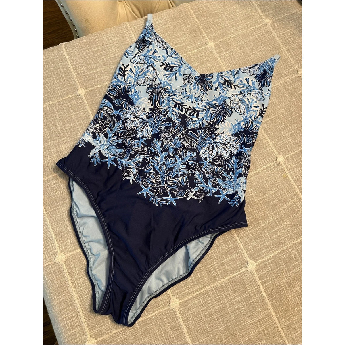 LILLY PULITZER Womens Klynn One-Piece Swimsuit - 12 🌟 - Image 3