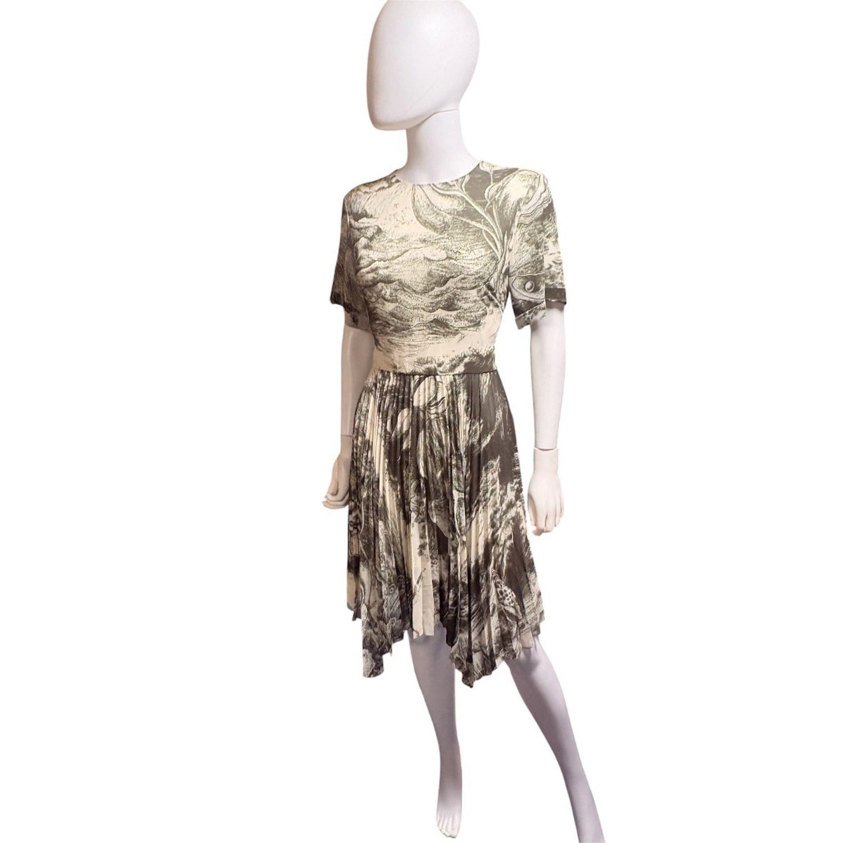 Nina Rayer x Jason Wu Oceanscape Printed Mini Dress - 6 - Image 4