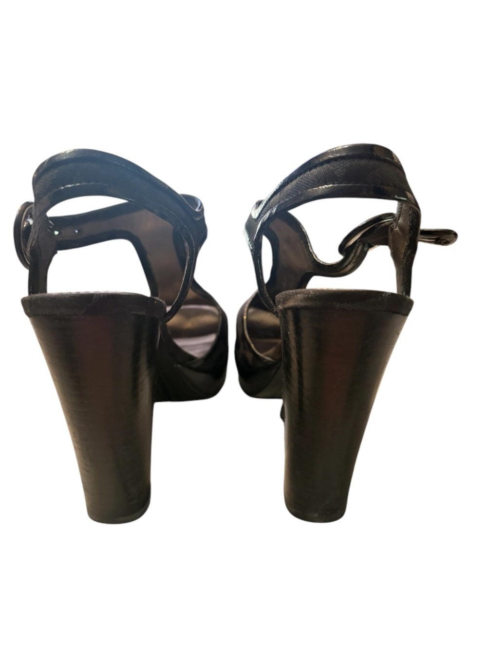 Coach Lydia Heels Black - 6.5 🌟 - Image 2