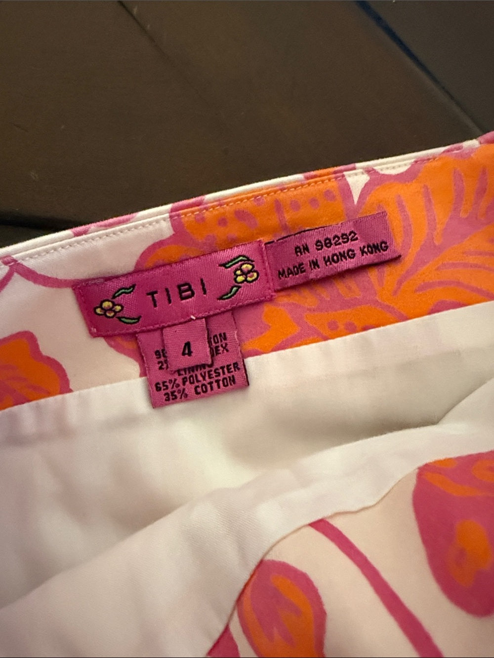 Tibi floral skirt - size 4 - Image 3
