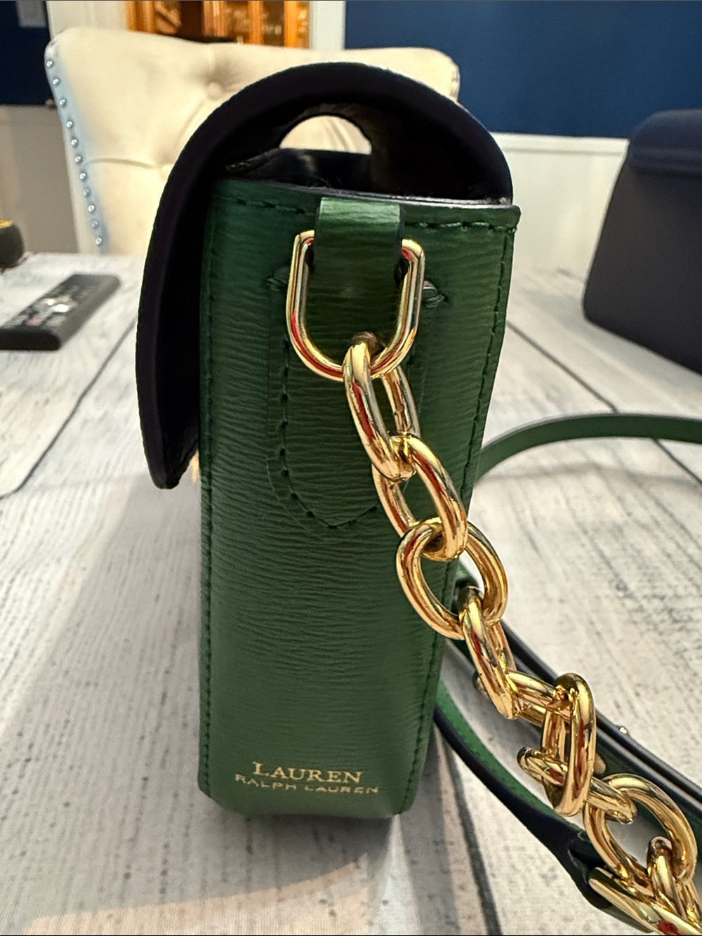 Ralph Lauren Bennington Flap Crossbody Colorblock - Image 9