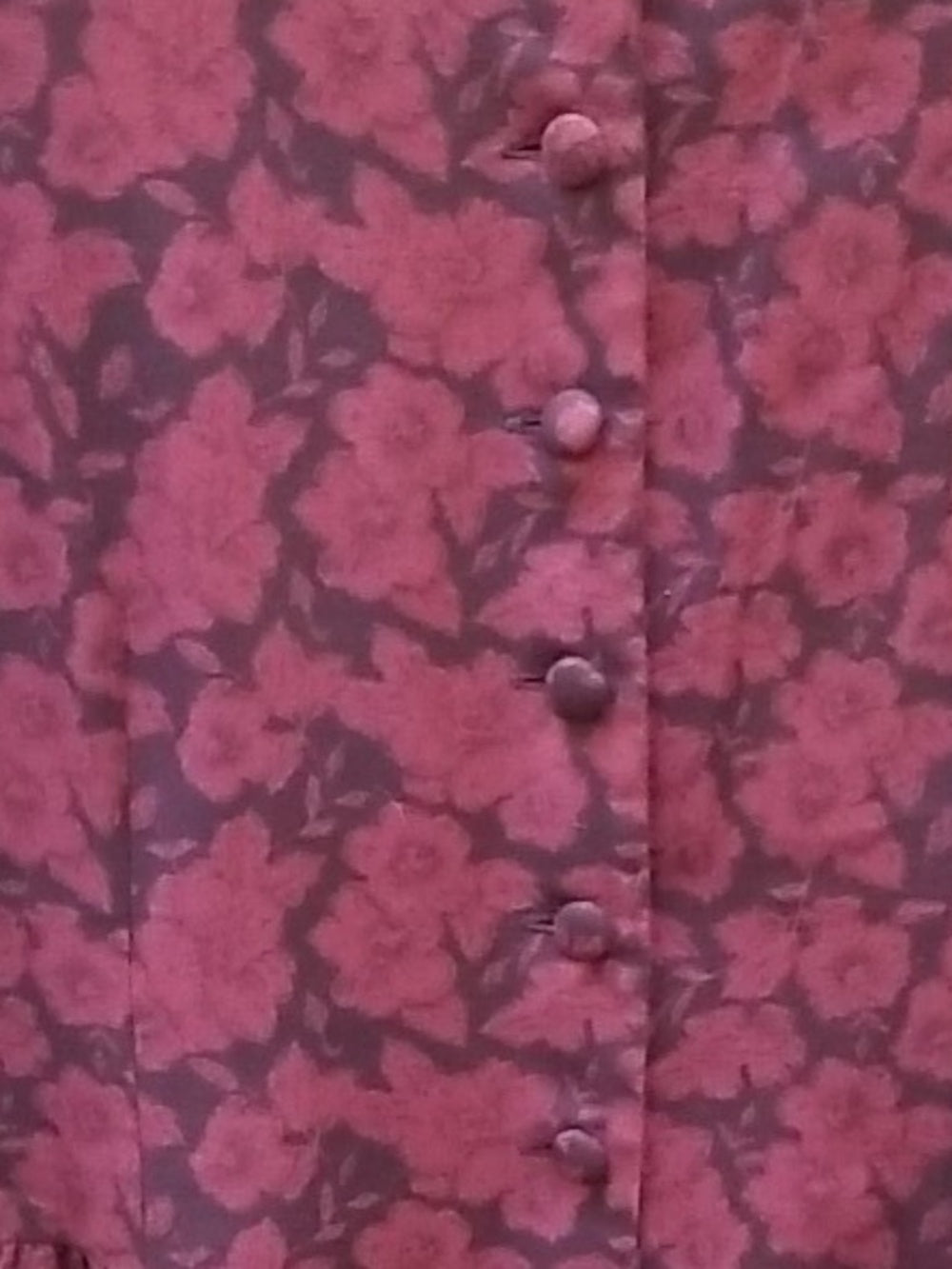 Laura Ashley Vintage purple Flower Dress - size 10 - Image 2