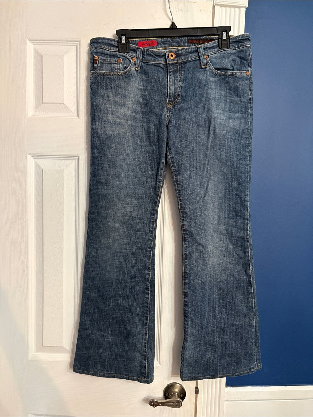 AG Adriano Goldschmied Angel Flare Leg Jeans - size 32 🌟 - Image 4