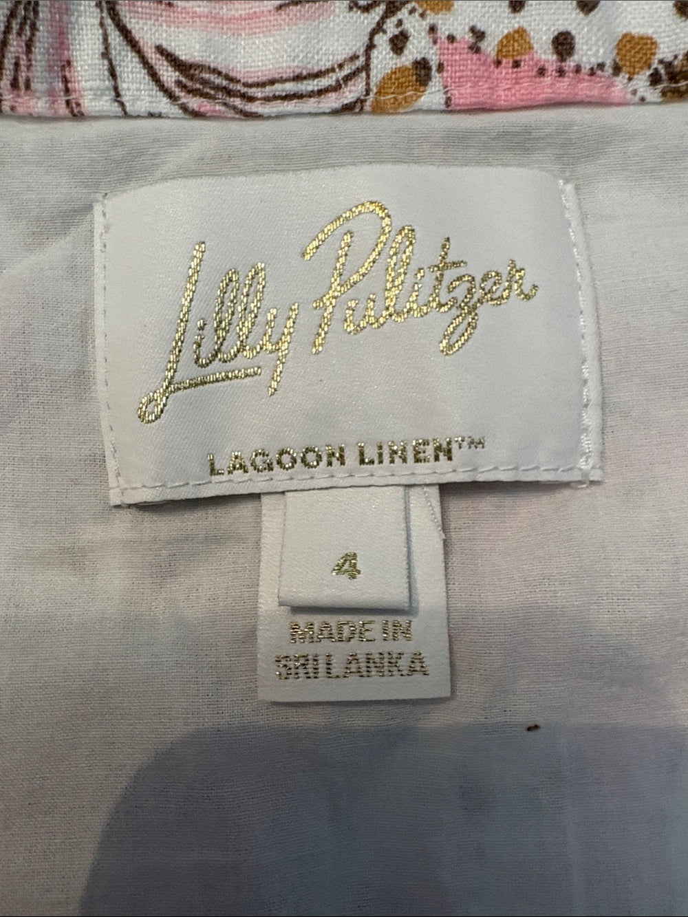 Lilly Pulitzer Mialeigh Linen Dress - size 4 - NEW - Image 6