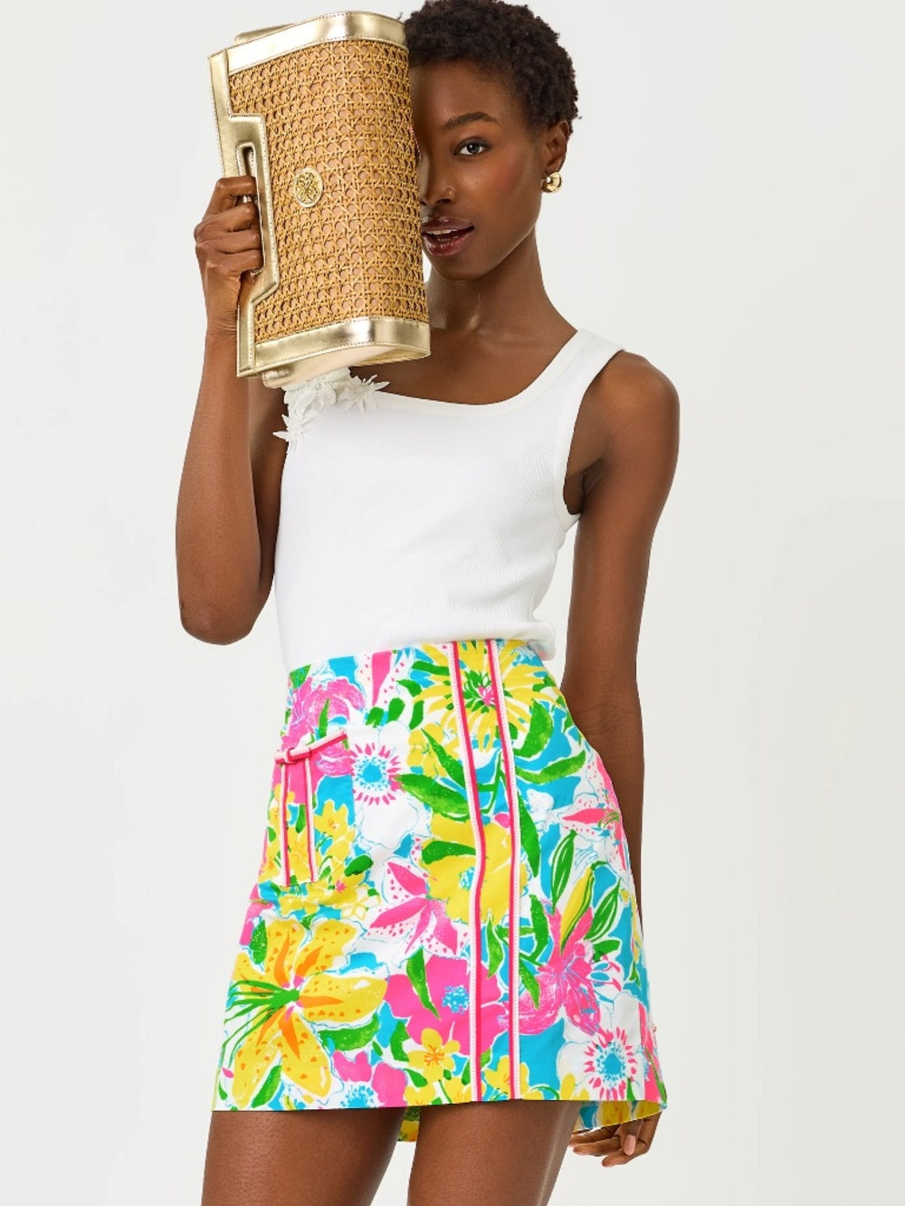 Lilly Pulitzer Kels Mini Skort Multi Lovely Lilly - size 4 - NEW - Image 3