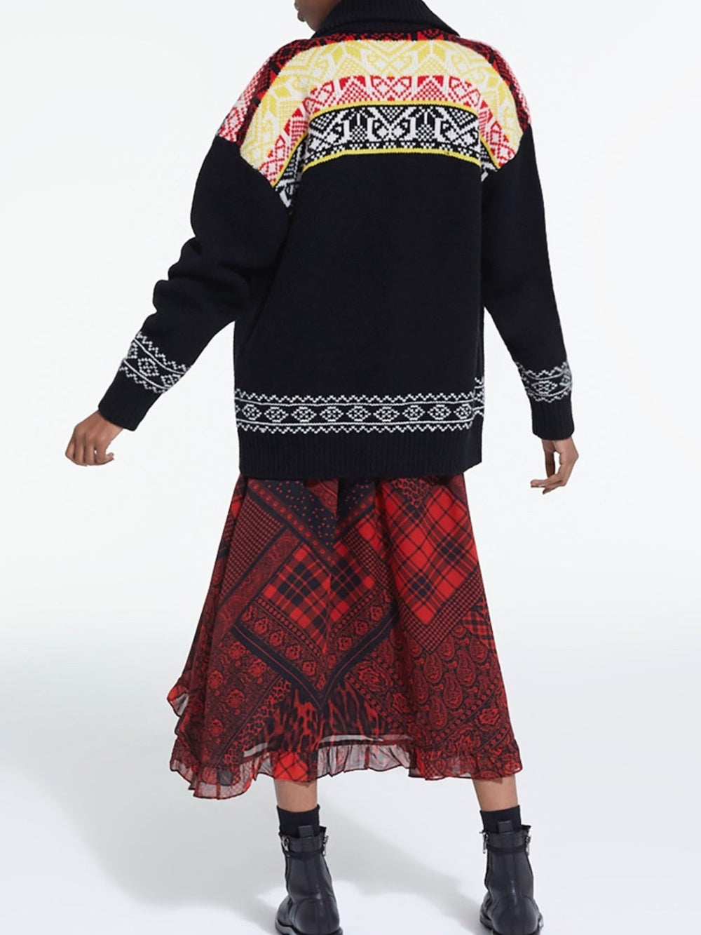 The Kooples Printed Cardigan - size 3 (large) - Image 2