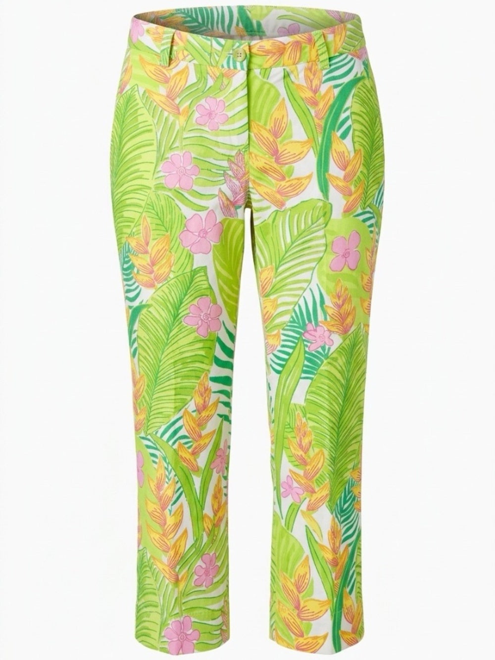 Lilly Pulitzer White Label Tropical cropped pants - size 4 - Image 1