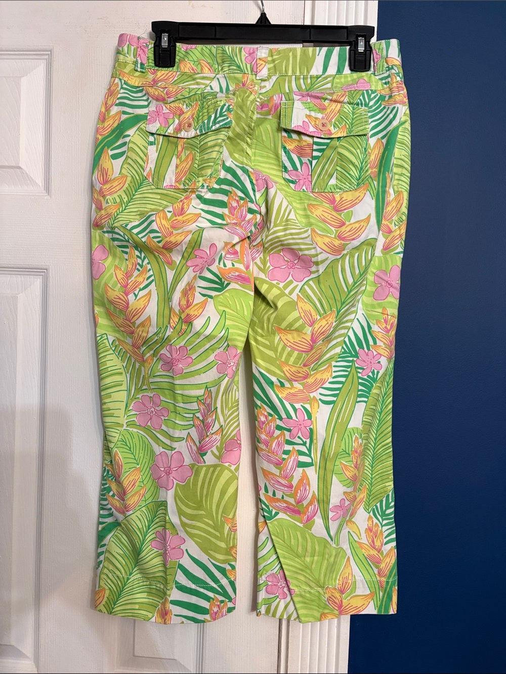 Lilly Pulitzer White Label Tropical cropped pants - size 4 - Image 5