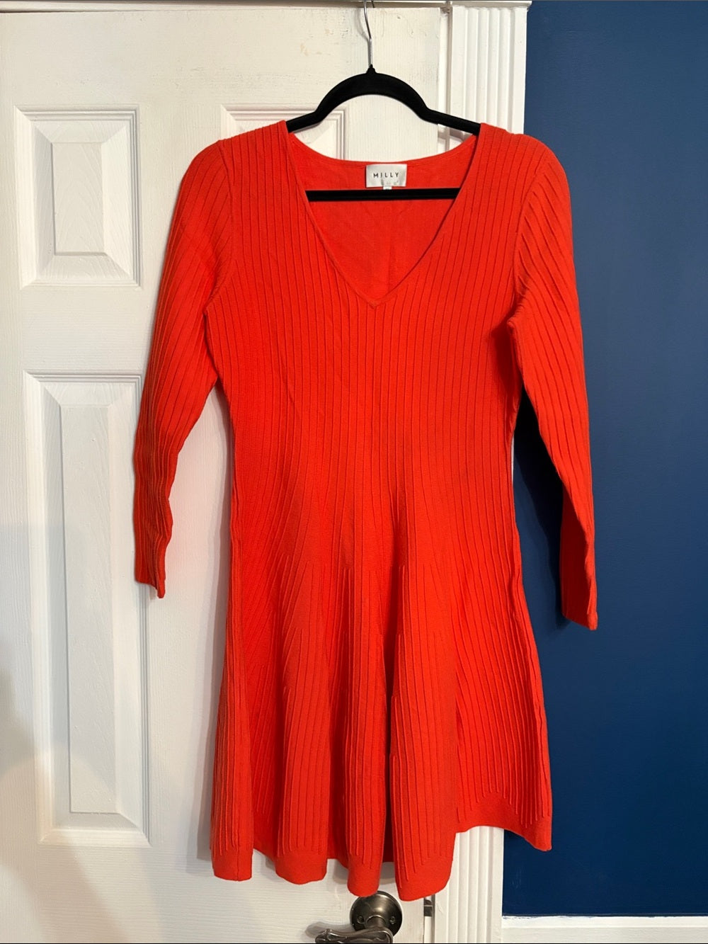 Milly Scoop Neck Mini Dress - size M - Image 3