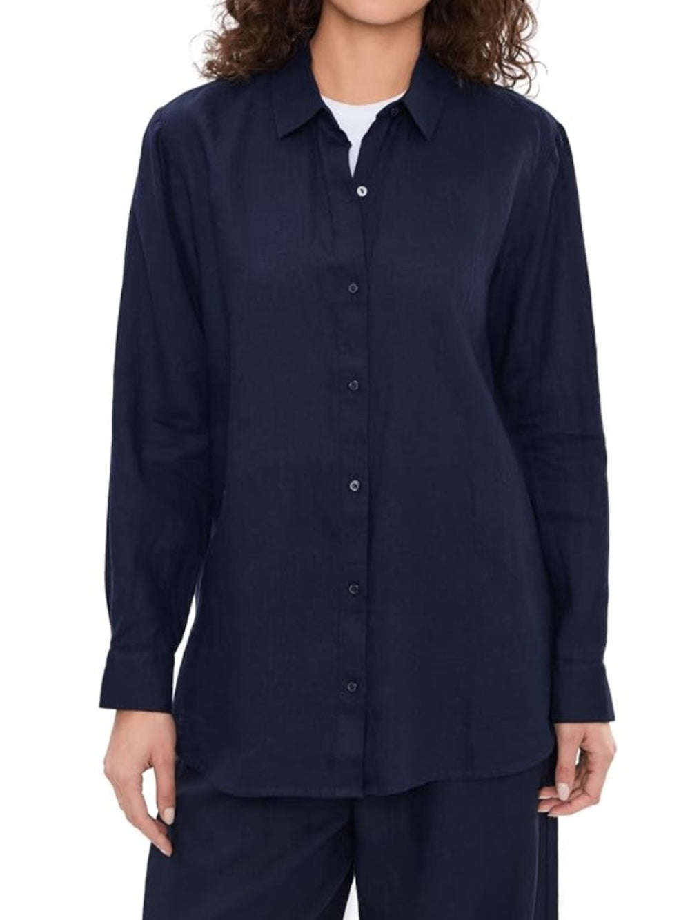 Eileen Fisher organic cotton boyfriend shirt - size M 🌟 - Image 2