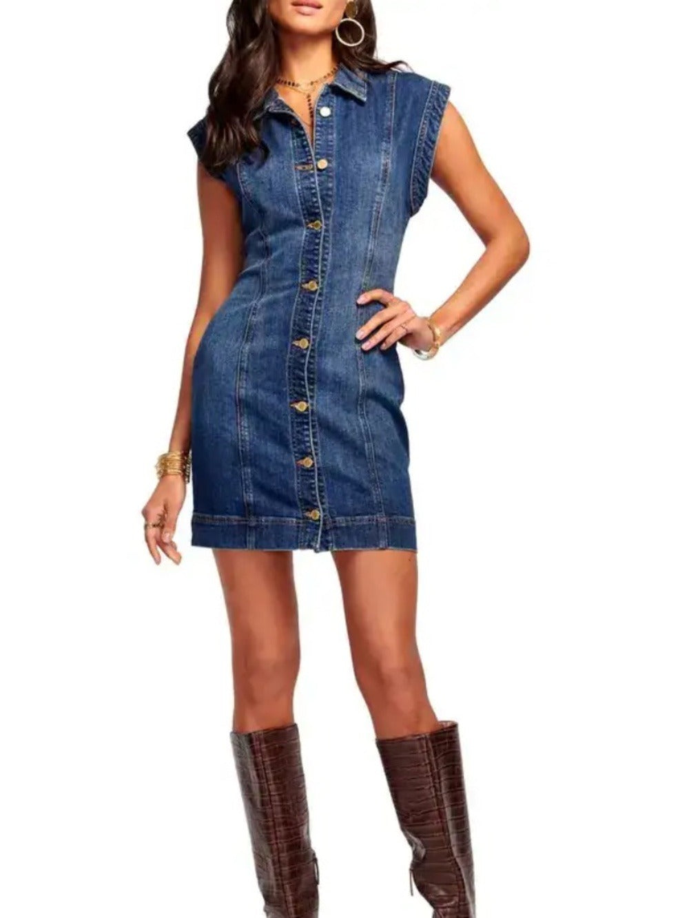 Ramy Brook Lolita Denim Bodycon Dress -size 27 (small) 🌟 - Image 1