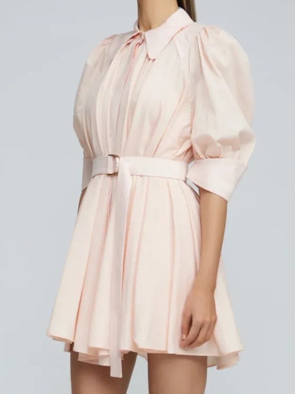 Acler Lorne Mini Dress in Dusty Pink - size 8 🌟 - Image 3