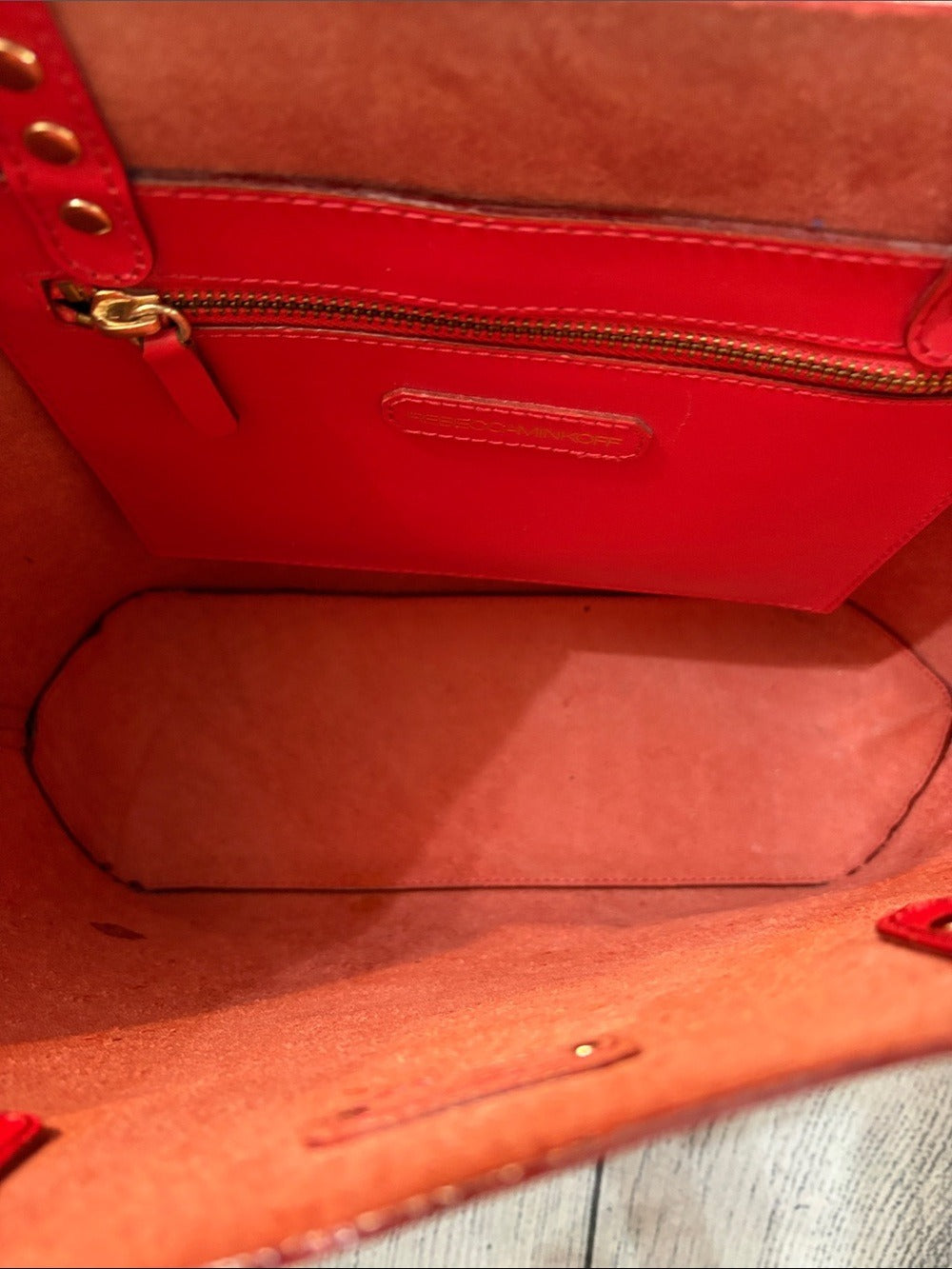 Rebecca Minkoff Red Leather Tote 🌟 - Image 4