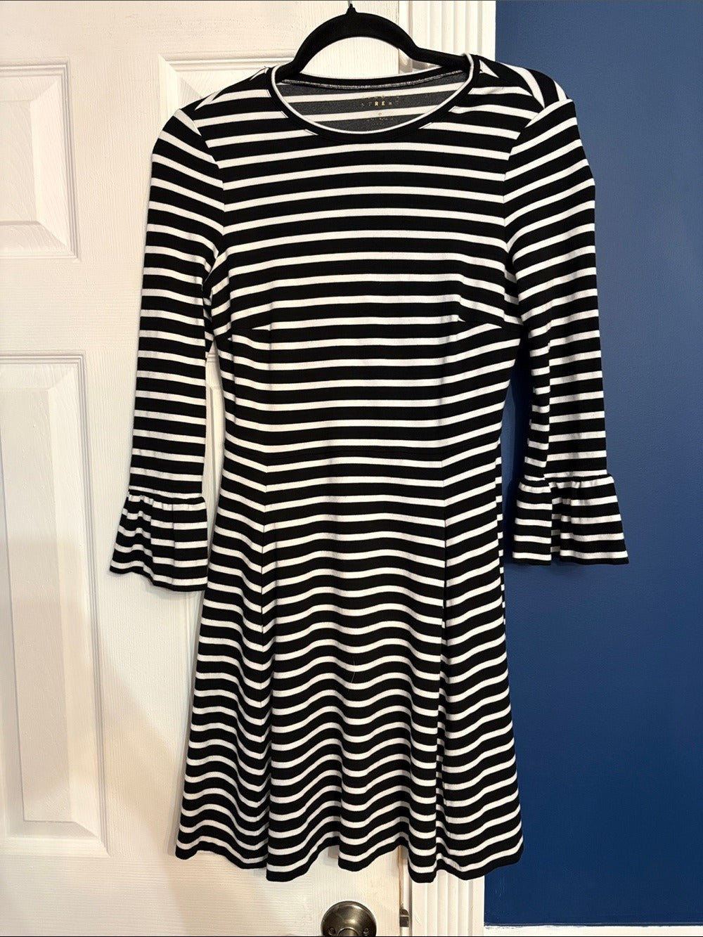 Kate Spade Broome Street Black & White Stripe Dress - size small 🌟 - Image 5