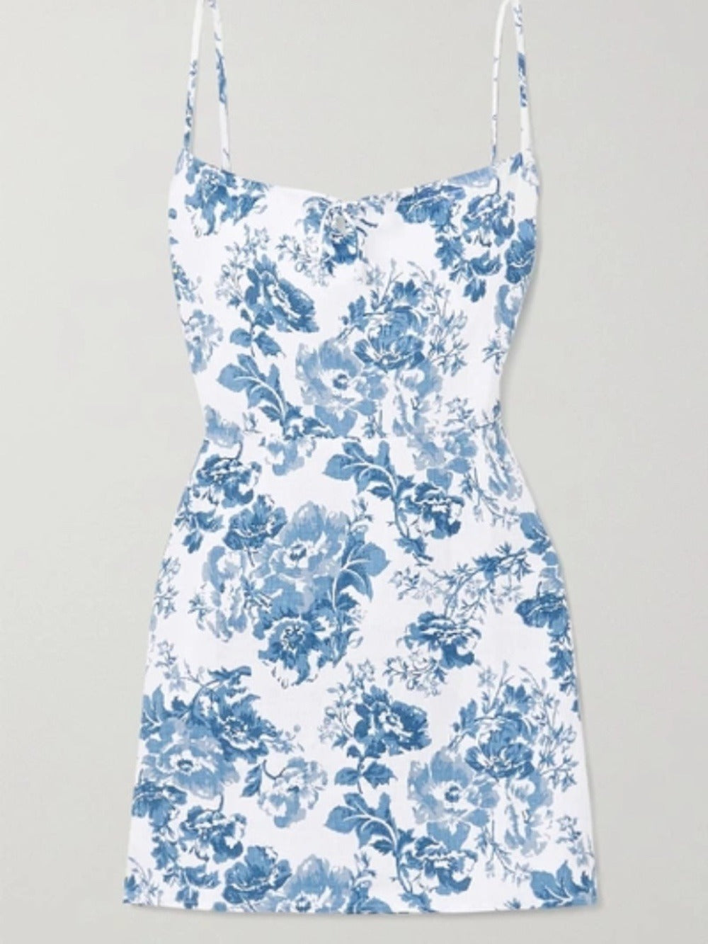 Reformation Violaine Linen Dress in Olympia - size 10 - Image 1