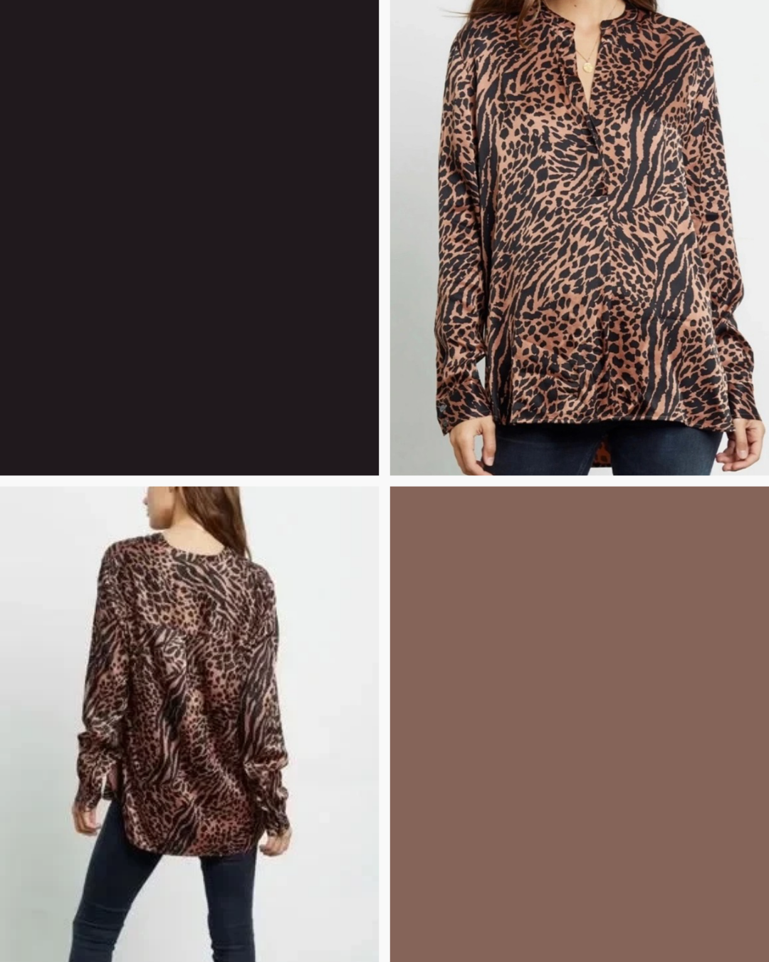 RAILS Mixed Animal Print Cinnamon Top - S 🌟 - Image 3