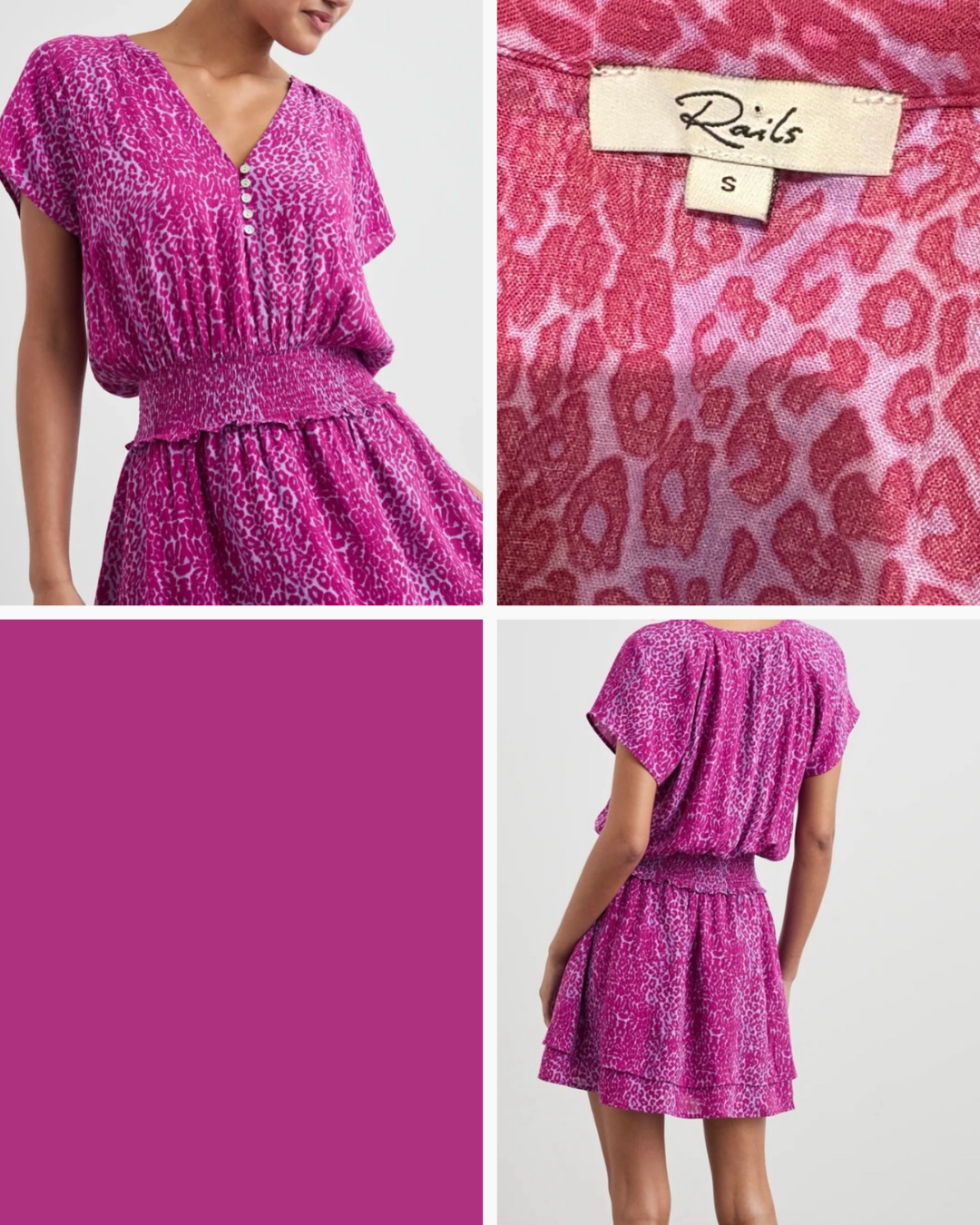 Rails Purple Karla Dress - - Image 3