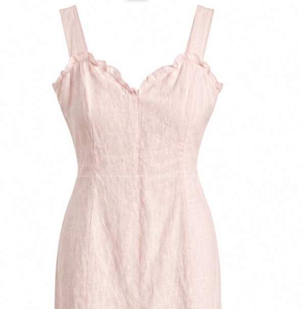 Poupette St. Barth Linen Vintage Dress - 8 - Image 2